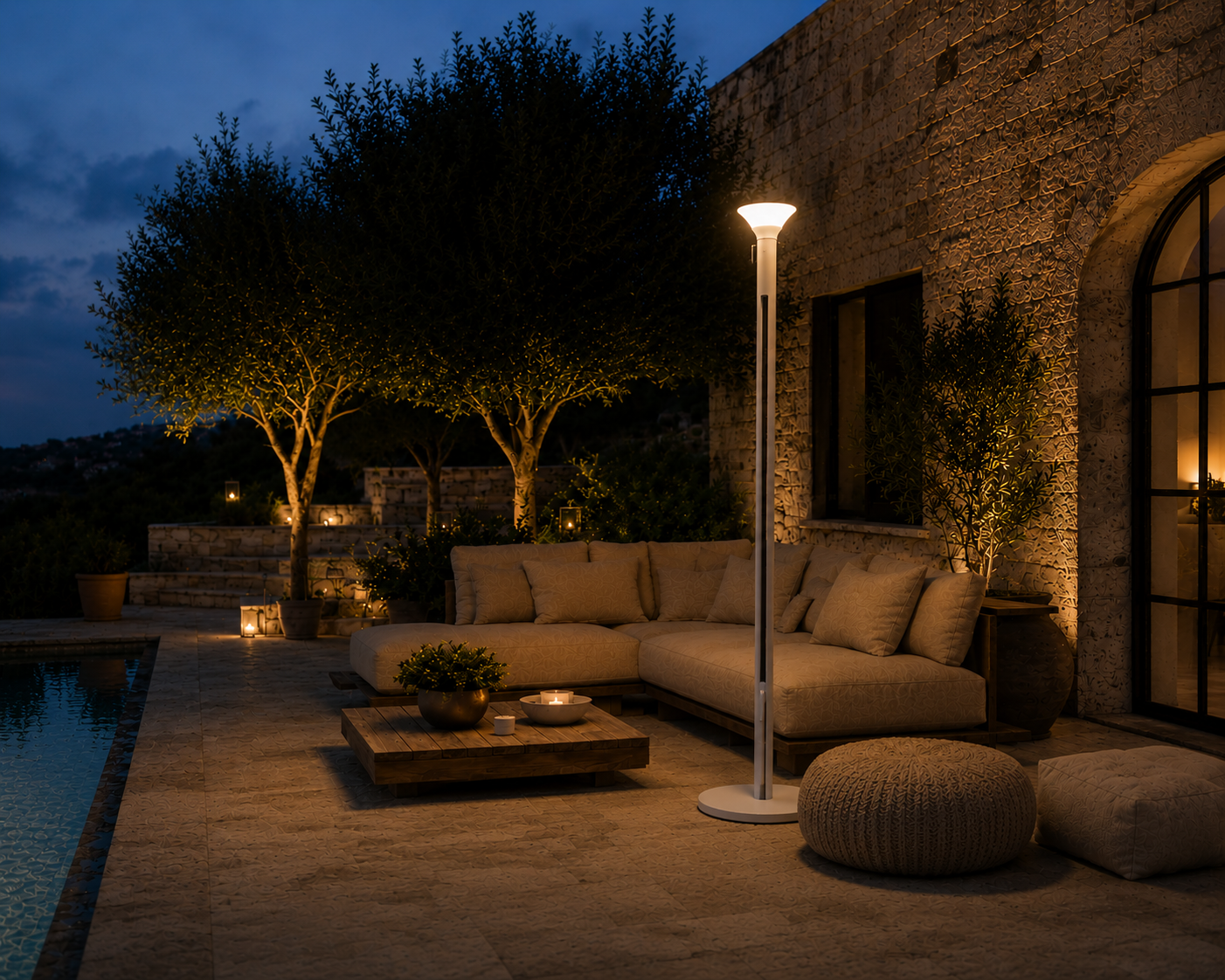 Solar LED · Dusk