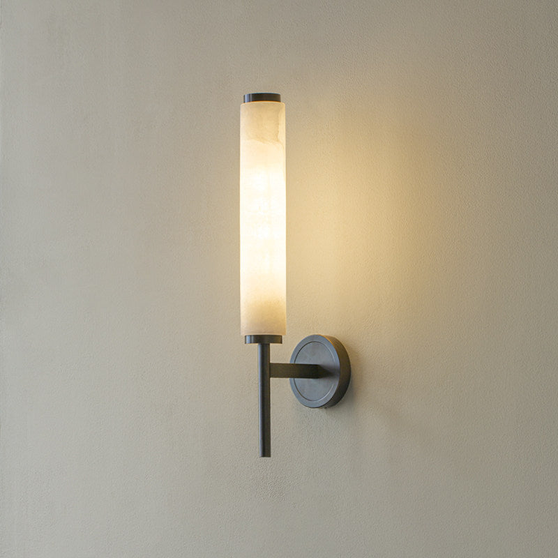 Double marble wall light – TESSA