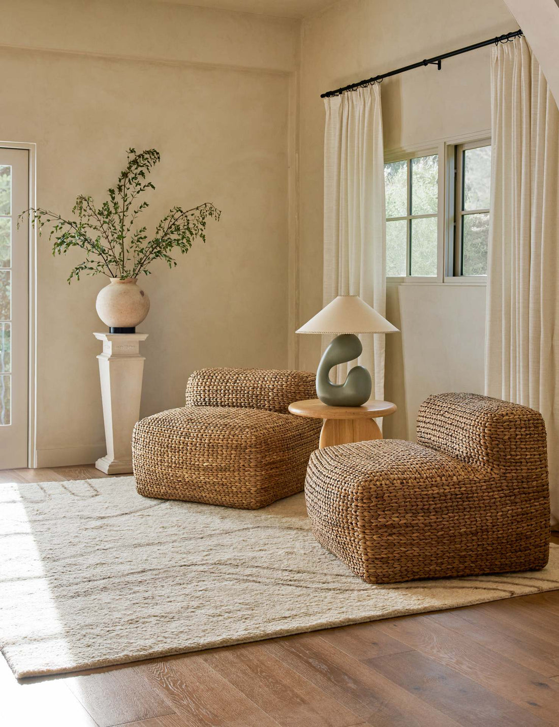 Lampe sculpture en verre – MARA