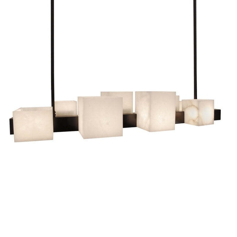 Linear marble chandelier – RIGA