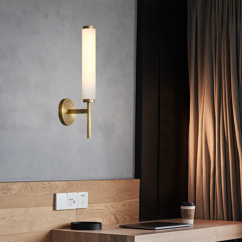 Double marble wall light – TESSA