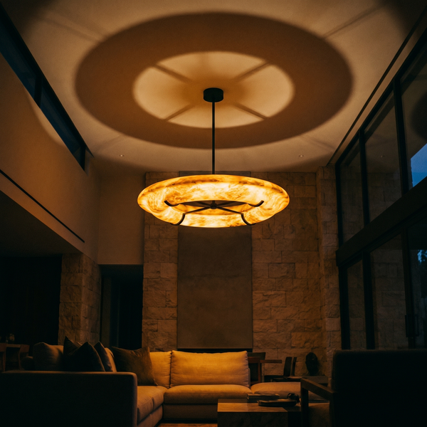 Suspension LED albâtre – ARCA