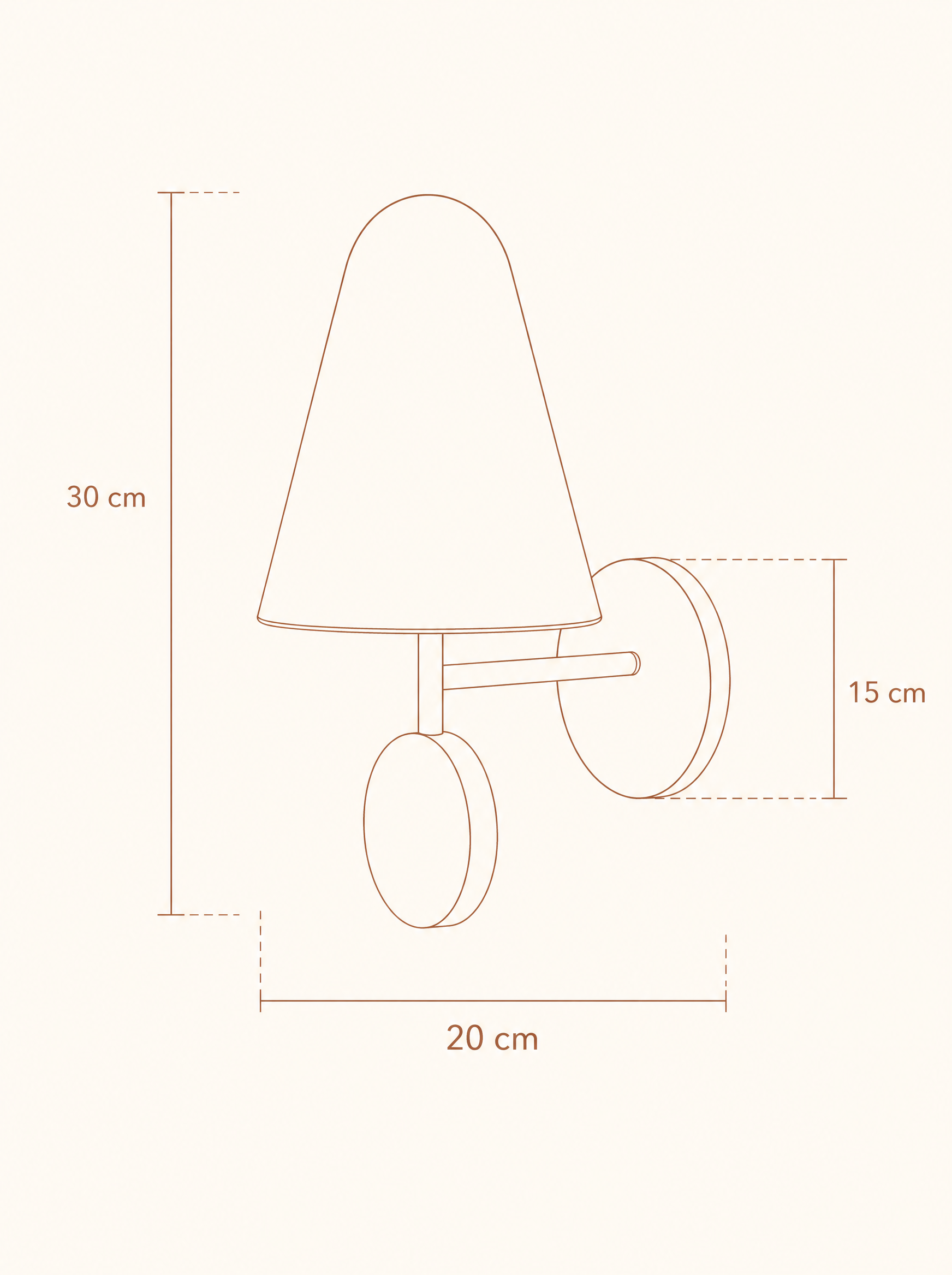 Applique en travertin – FARO