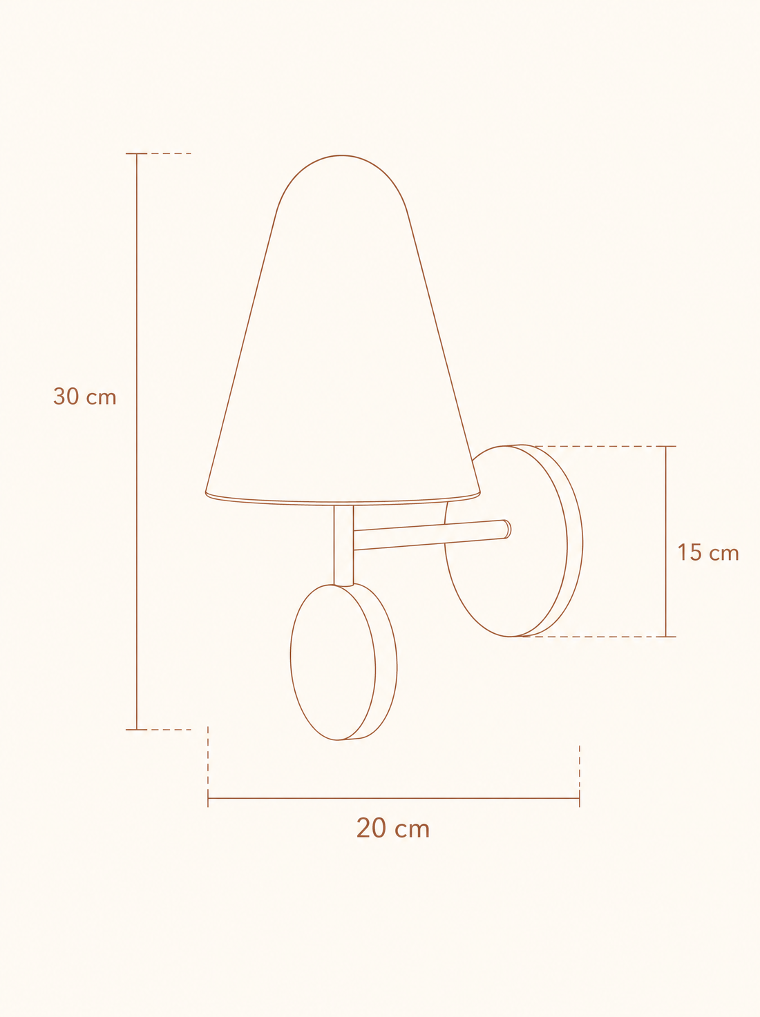 Applique en travertin – FARO