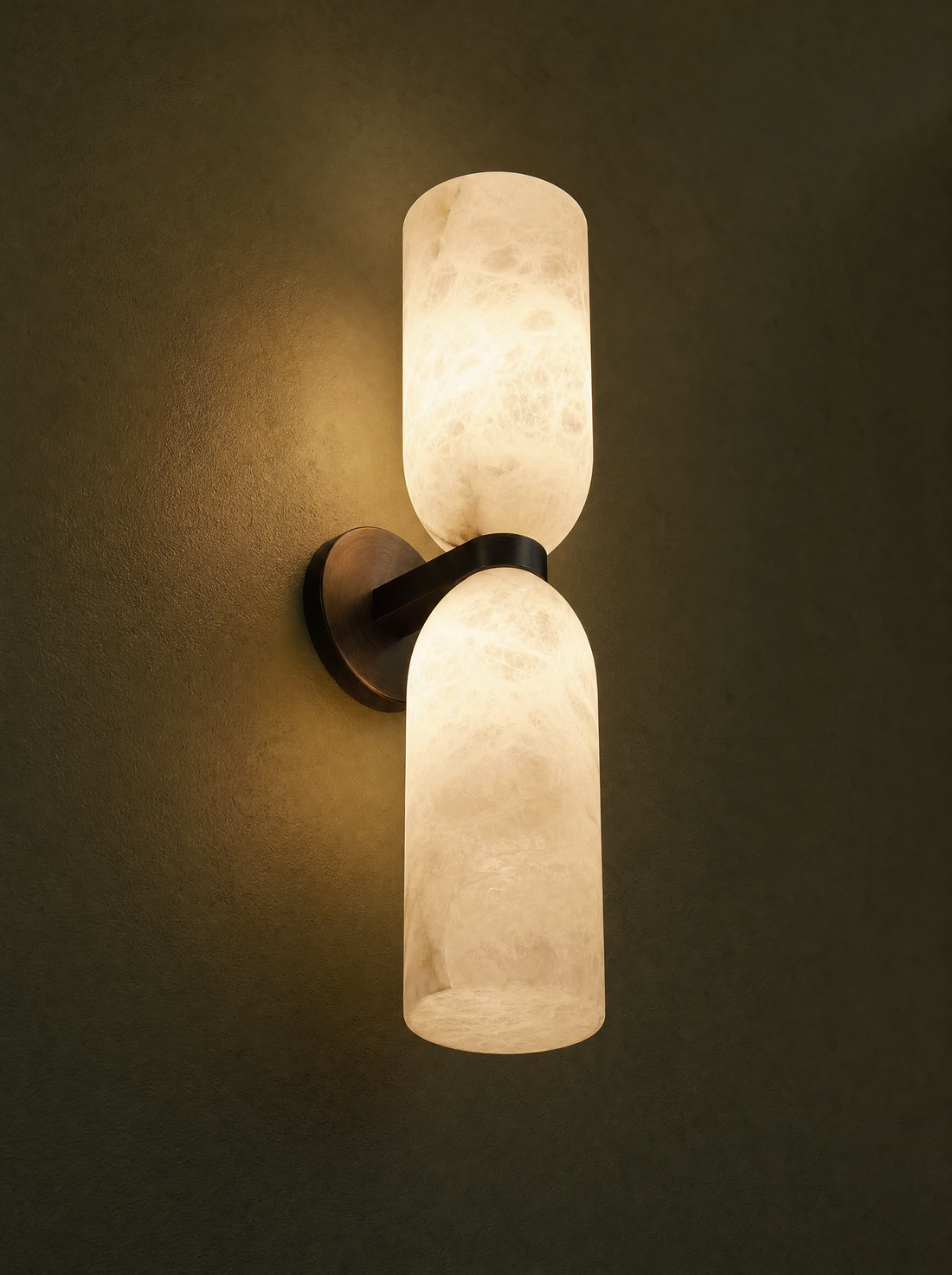 Marble wall sconce – AURA