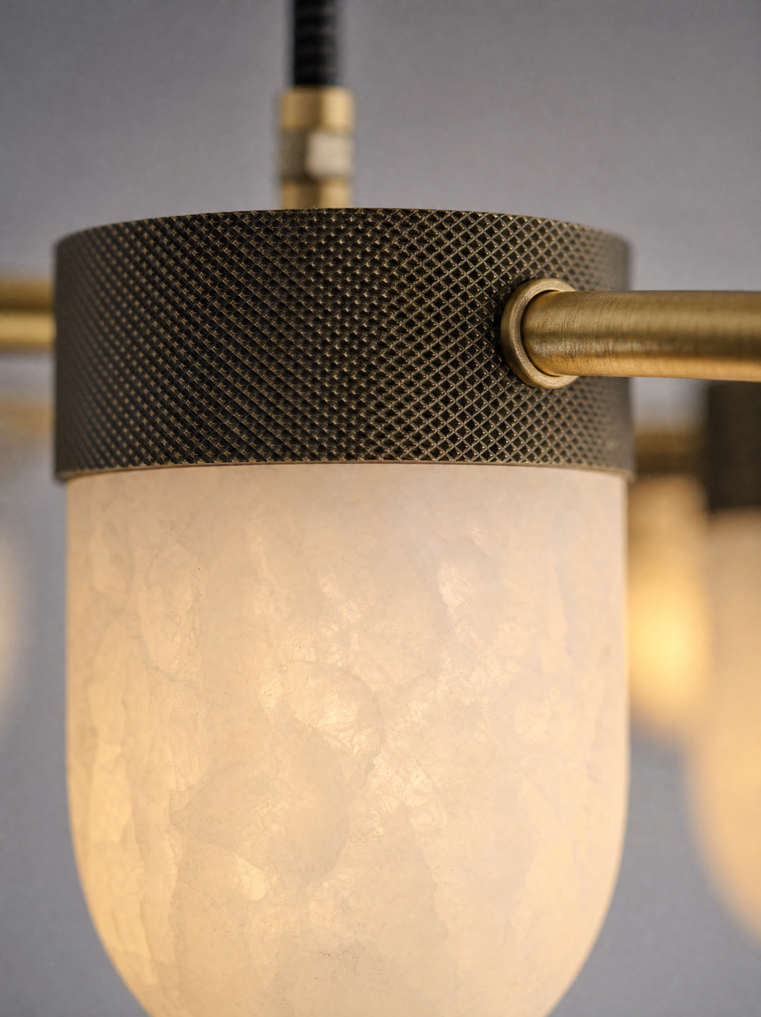 Alabaster-Ring-Kronleuchter – CORONA