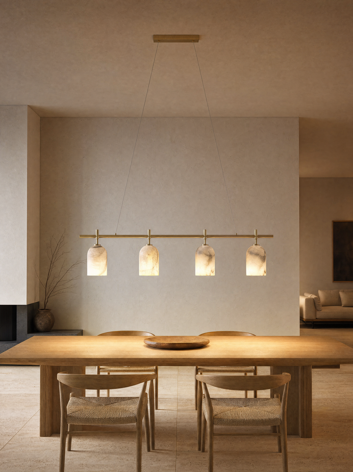 Linear alabaster pendant – FILA