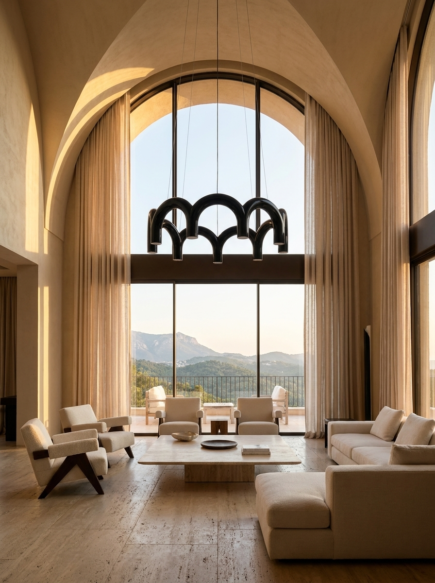Arch chandelier – VOLTA