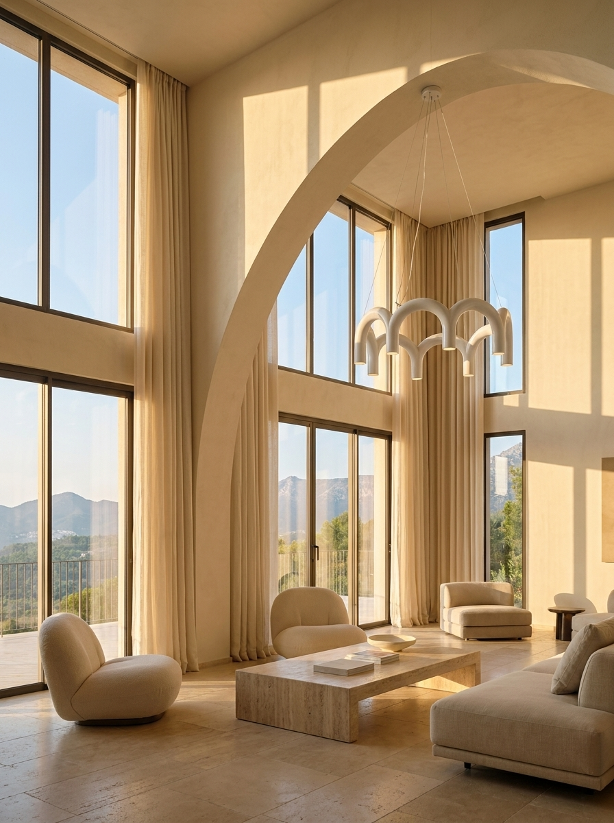 Arch chandelier – VOLTA